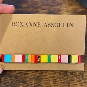 NWT Roxanne Assoulin Rainbow Brite bracelet in M